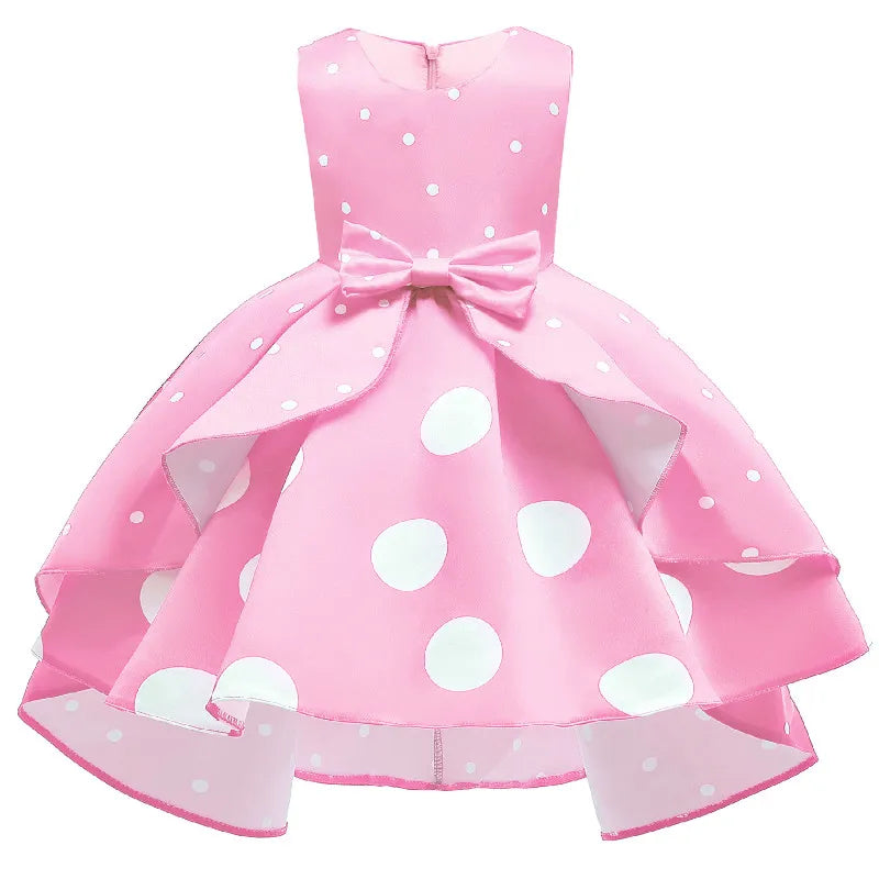 Floral Striped Dress for Baby Girls