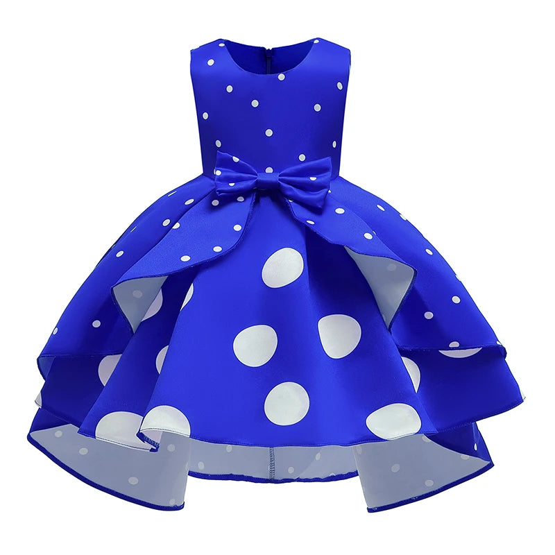 Floral Striped Dress for Baby Girls