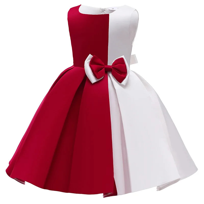 Floral Striped Dress for Baby Girls