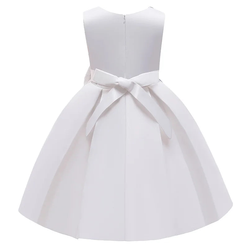 Floral Striped Dress for Baby Girls