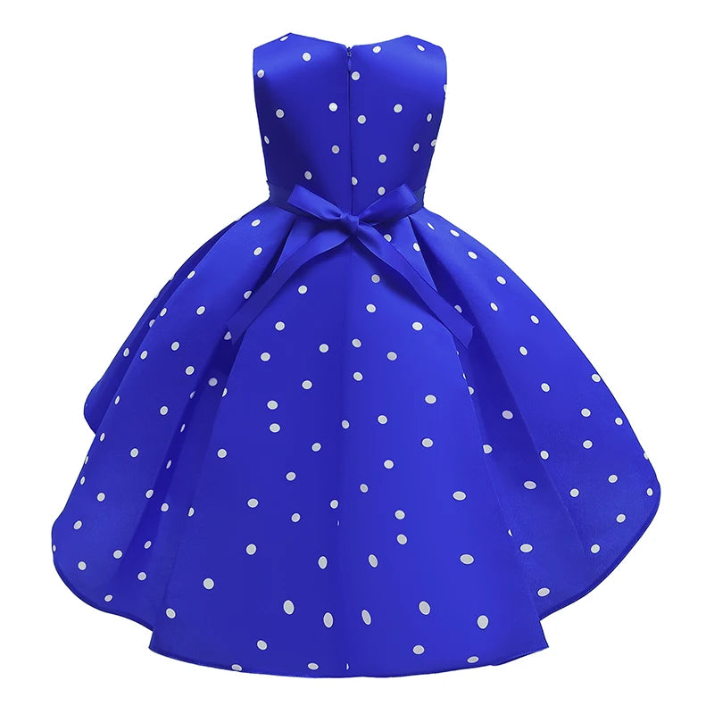 Floral Striped Dress for Baby Girls