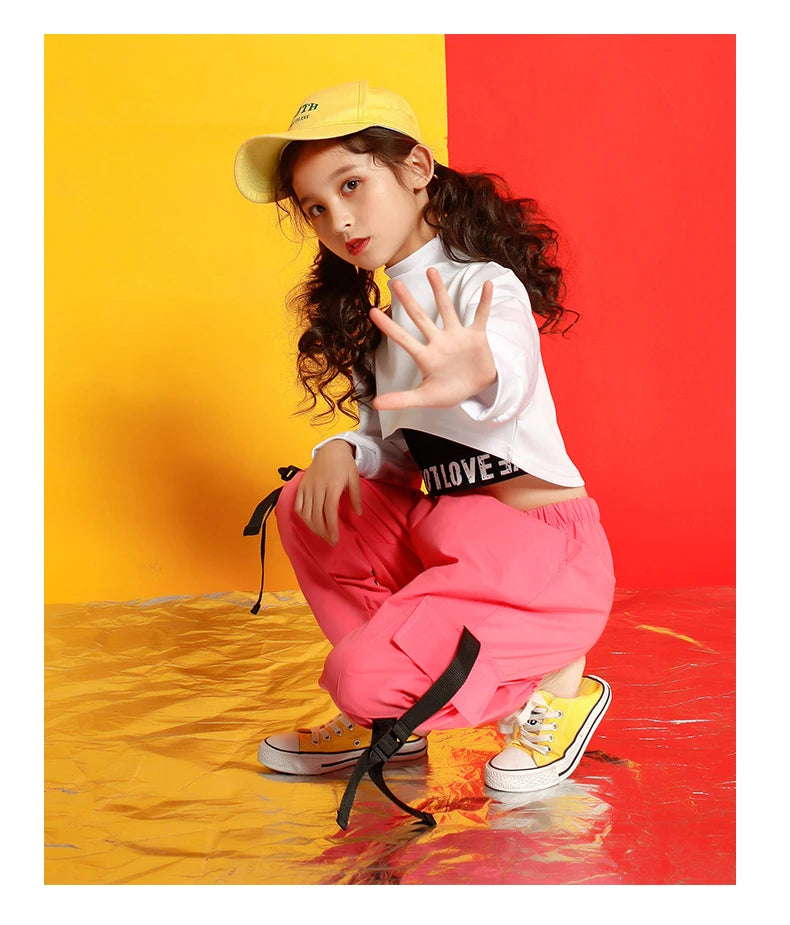 Girls' Hip Hop Boutique Outfits: Hoodies & Sweatshirts (4-18Y) for Summer