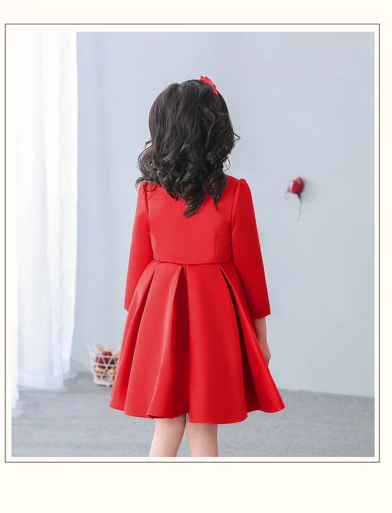 Baby Girl Embroidered Coat Princess Cape Jacket for Weddings