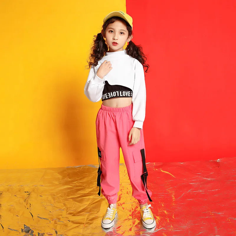 Girls' Hip Hop Boutique Outfits: Hoodies & Sweatshirts (4-18Y) for Summer