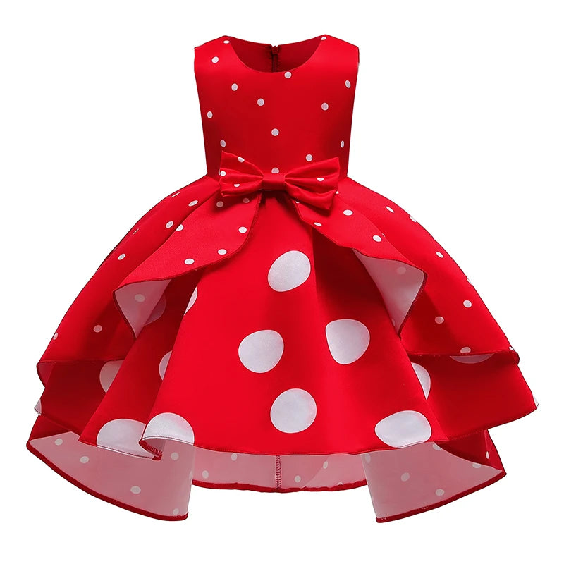 Floral Striped Dress for Baby Girls