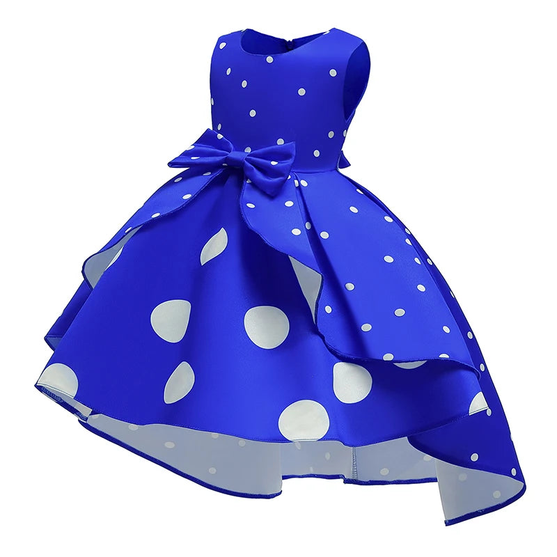 Floral Striped Dress for Baby Girls