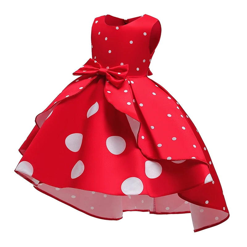 Floral Striped Dress for Baby Girls