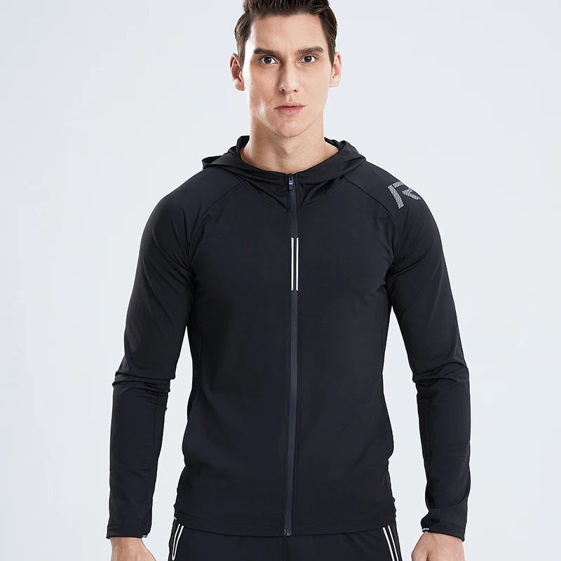 3 Pcs/Set Men's Tracksuit Gym Fitness Compression Sports Suit