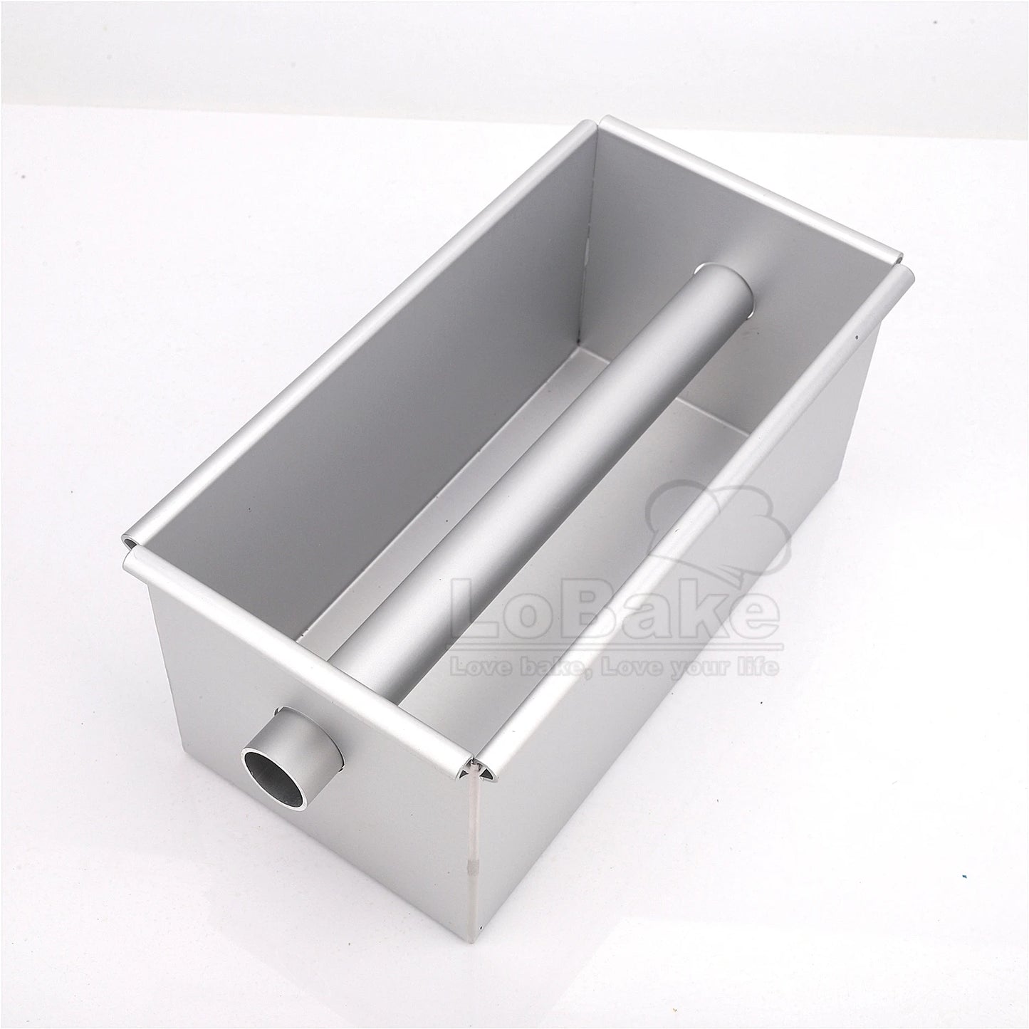Aluminium Rectangle Toast Bread Mold – 100g/250g with Heart Stick & Mousse Cake Tin