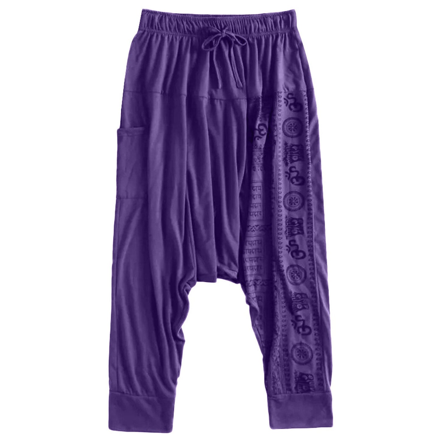 Nationality Style Pants Men's Oversize Pants Baggy