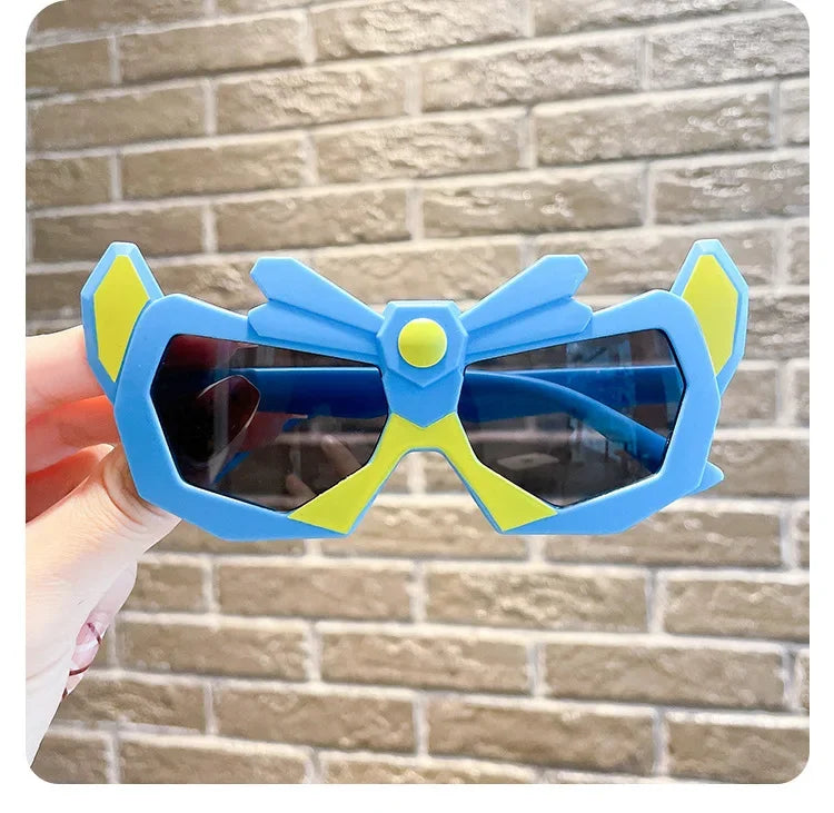 Kids' Cartoon UV400 Sunglasses - Fun & Sun Protection