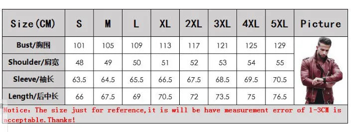 New autumn and winter men Pu leather coat large size standing collar fashion slim zipper leather jacket