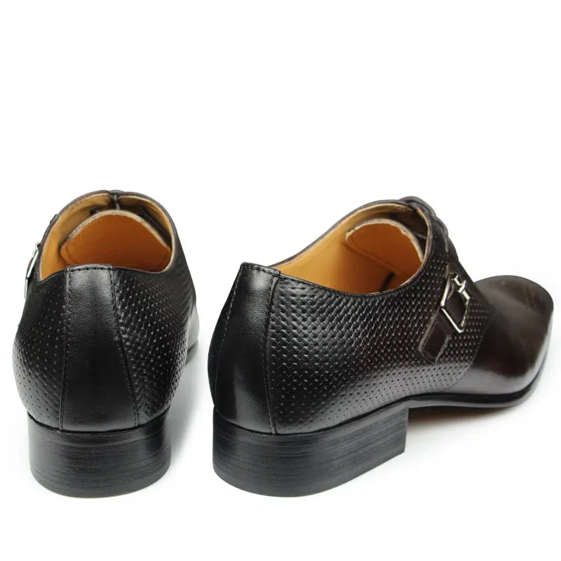 Luxury Men's Genuine Leather Oxfords – Fashionable Wedding & Dress Shoes
