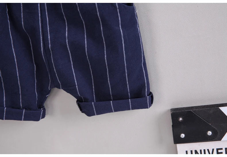 Baby Boys Formal Set – Shirt + Shorts for Summer.