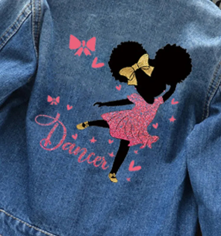 Kids' Denim Jacket – Cartoon Unicorn Jean Coat for Boys and Girls, Spring/Autumn Outerwear