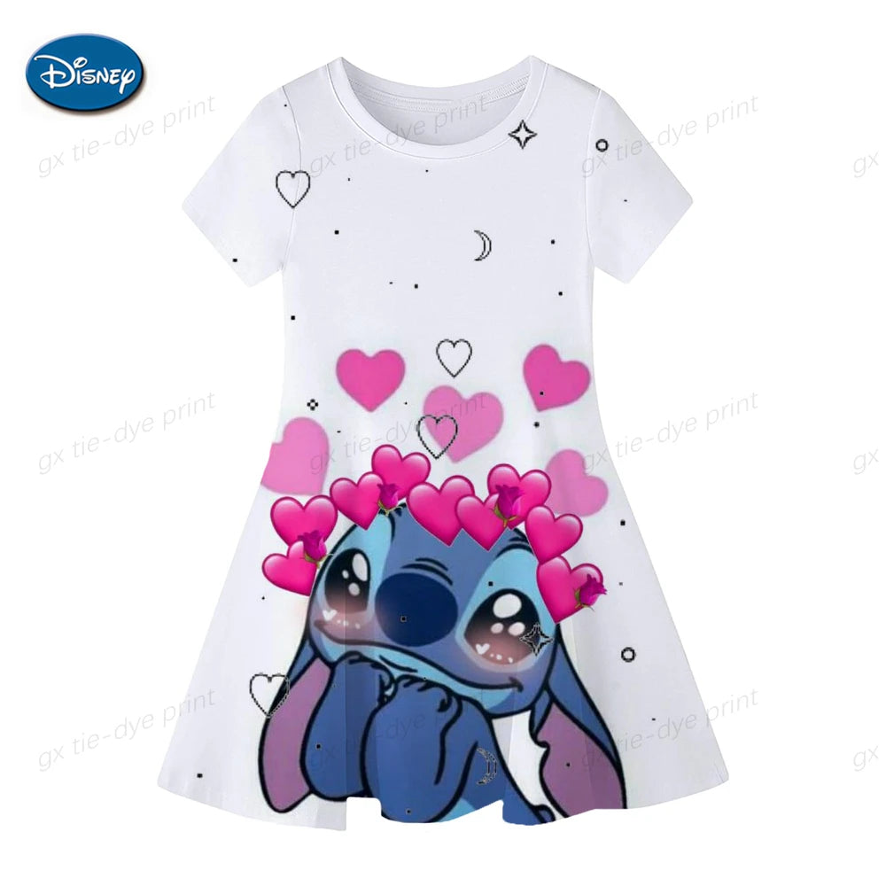 Hello Kitty Summer Dress for Girls (3-14 Years)