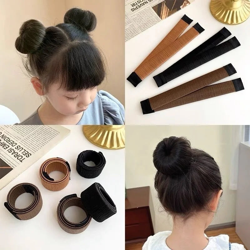 Sweet French Dish Hair Band - DIY Bun Maker & Accessories Tool