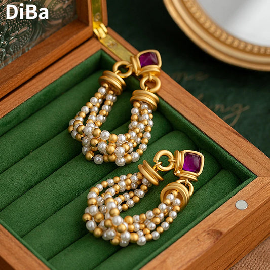 Luxury Tassel Earrings for Women – Elegant Party Jewelry