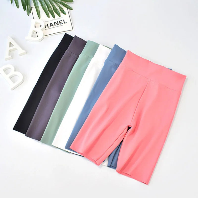 Girls' Knee-Length Candy Color Trousers