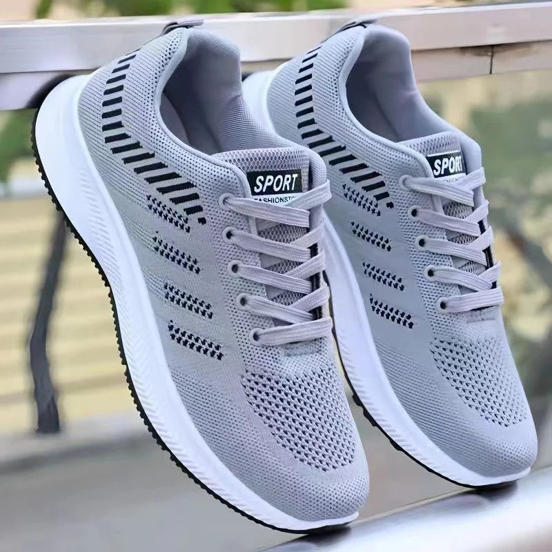 Men's Breathable Anti-Slip Casual Walking & Running Shoes
