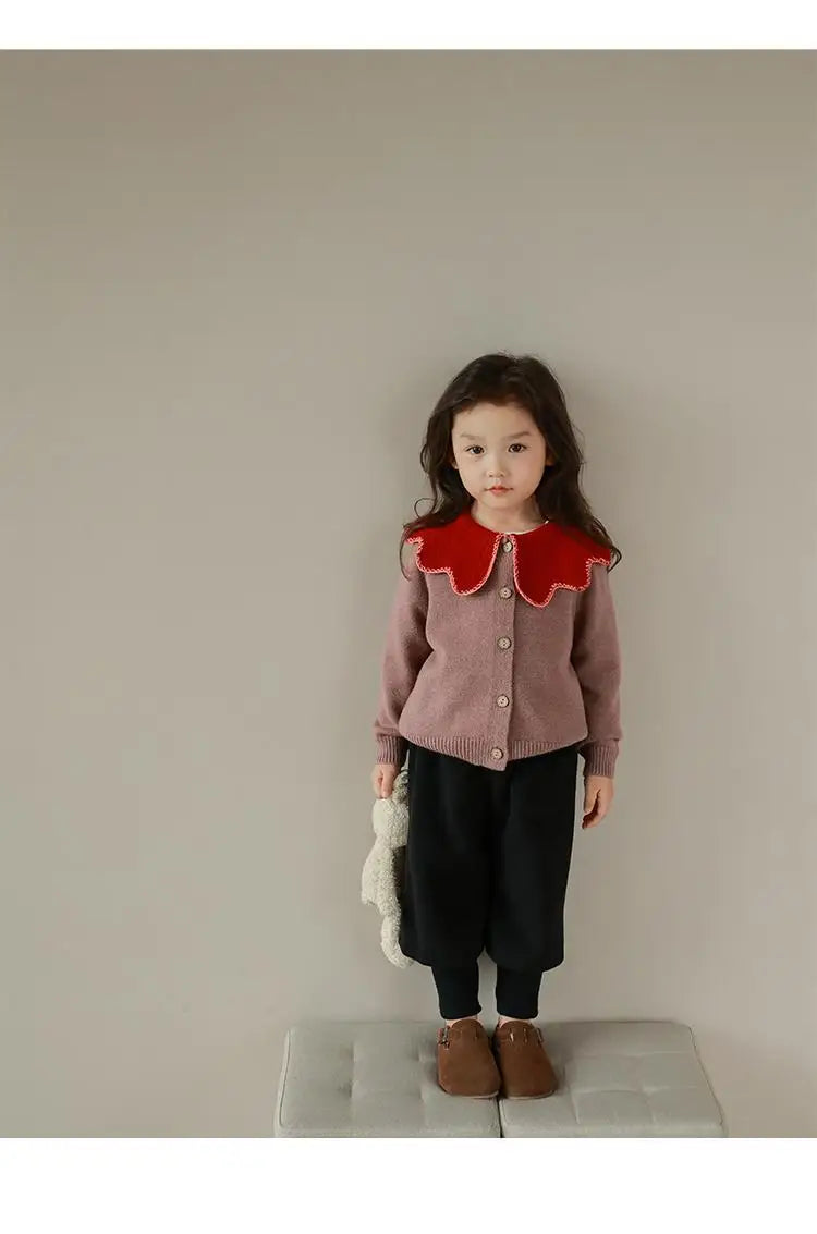 Autumn/Winter KPOP Harajuku Girls' Loose Knit Cardigan Sweater