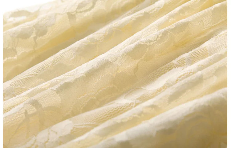 Flower Girl Dress: Long Sleeve White & Beige Summer Dress