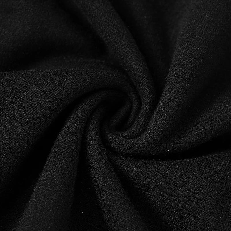 Summer 2024 Turtleneck Half Sleeve Bodycon Dress
