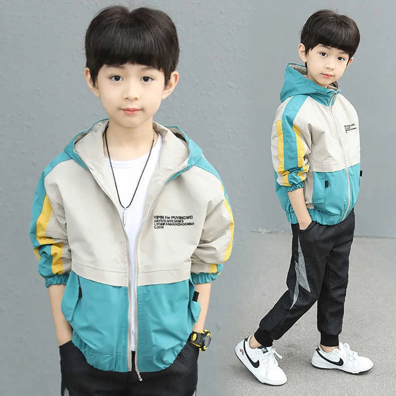 Stylish Windbreaker Jackets for Kids