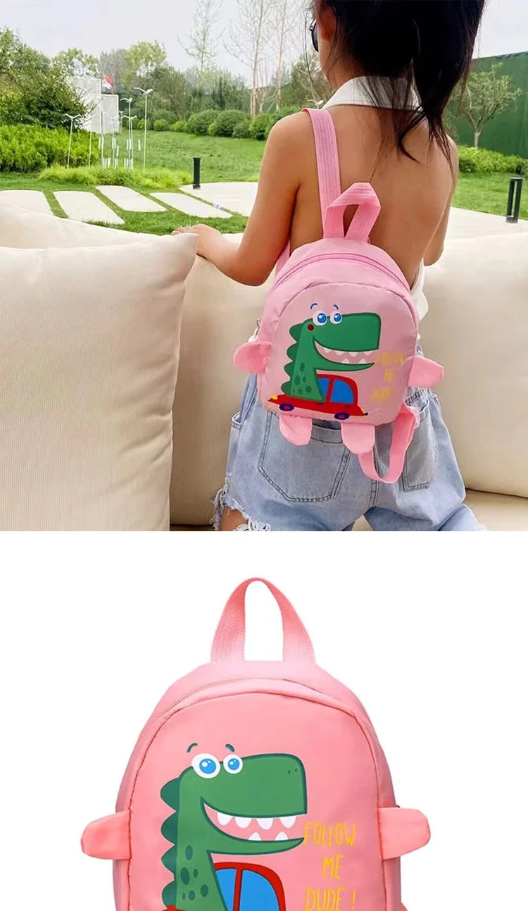 Cute Dinosaur Anti-Lost Toddler Backpack