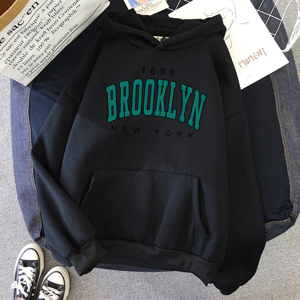 Women's 1898 Brooklyn New York Hoodies