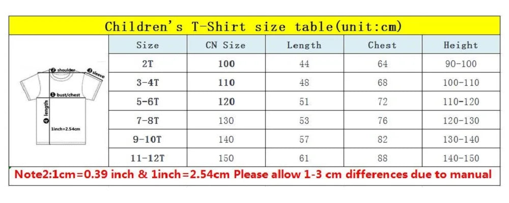 Toca Boca & Gacha Life Graphic T-Shirt for Kids - Comfy Summer Tee