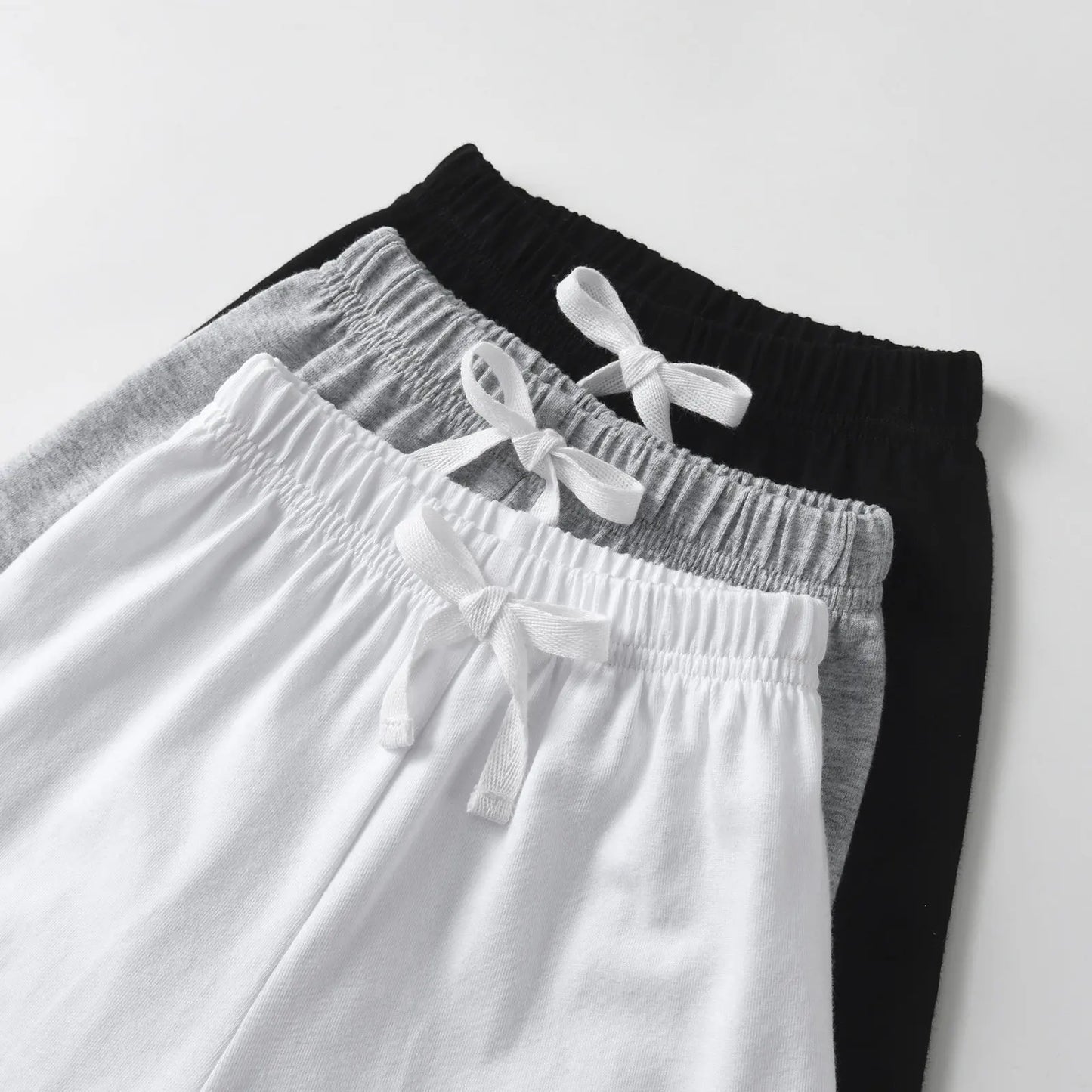 3 Packs Children Boys Summer New Cotton Solid Color Beach Shorts Toddlers Kids Baby Boys 1 2 3 Years Casual Clothes