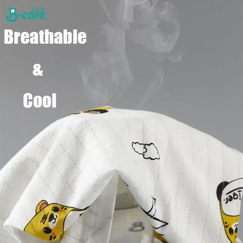 Summer Cotton Kids Sleepwear Set – Short Sleeve T-Shirt & Shorts for Boys & Girls