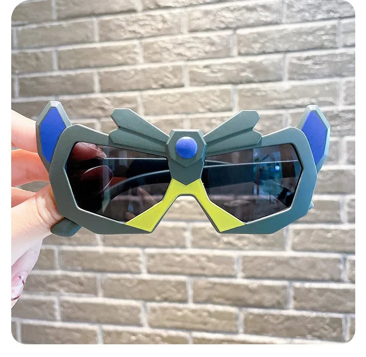 Kids' Cartoon UV400 Sunglasses - Fun & Sun Protection