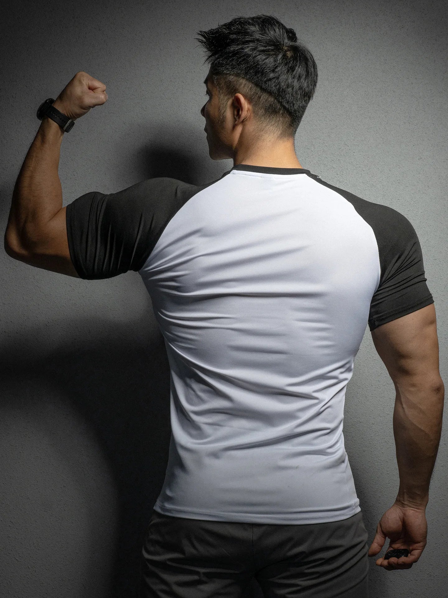 Men Summer Short Sleeve Fitness