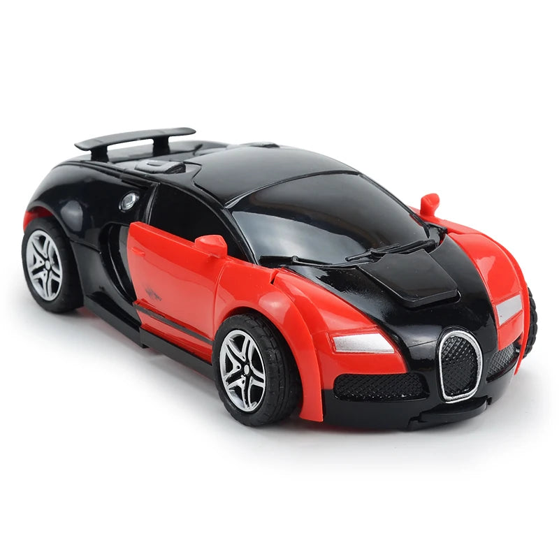 Transforming Car Robot Race Toy for Boys