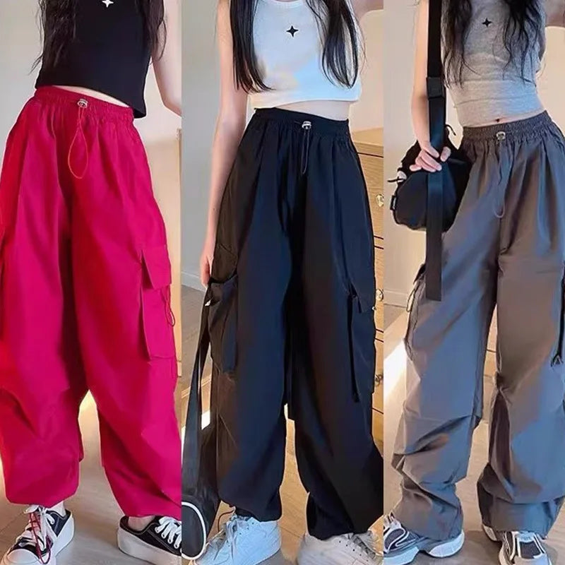 Trendy Girls' Wide Leg Workwear Pants - Autumn Korean Fashion