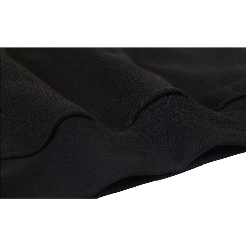 Women's Butterfly Print Hooded Pullover Sweatshirt - Casual, Black, XS-4XL