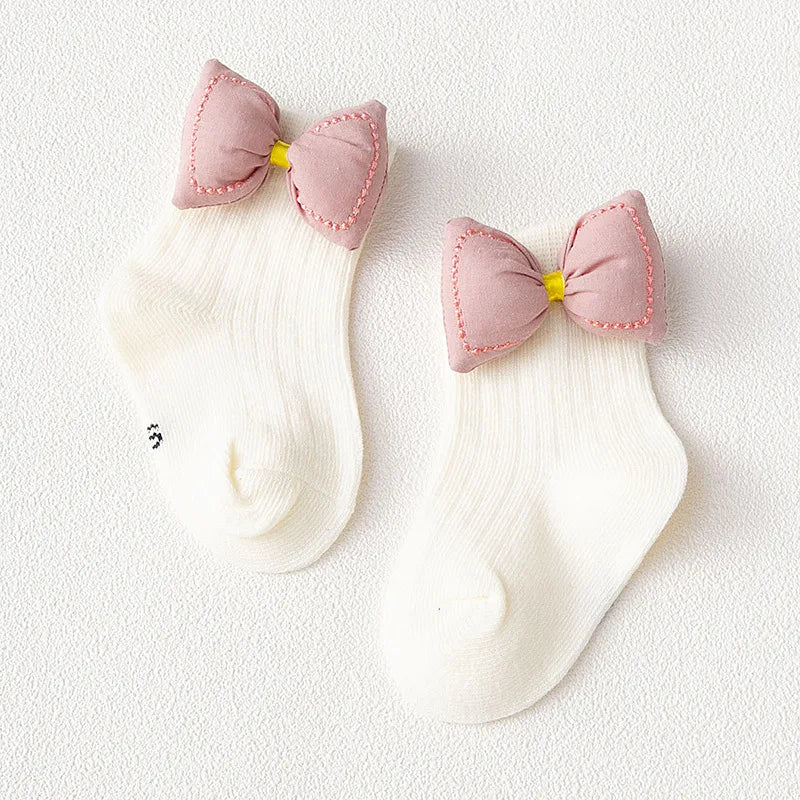 Korean Kawaii Candy Color Cartoon Socks for Babies & Toddlers