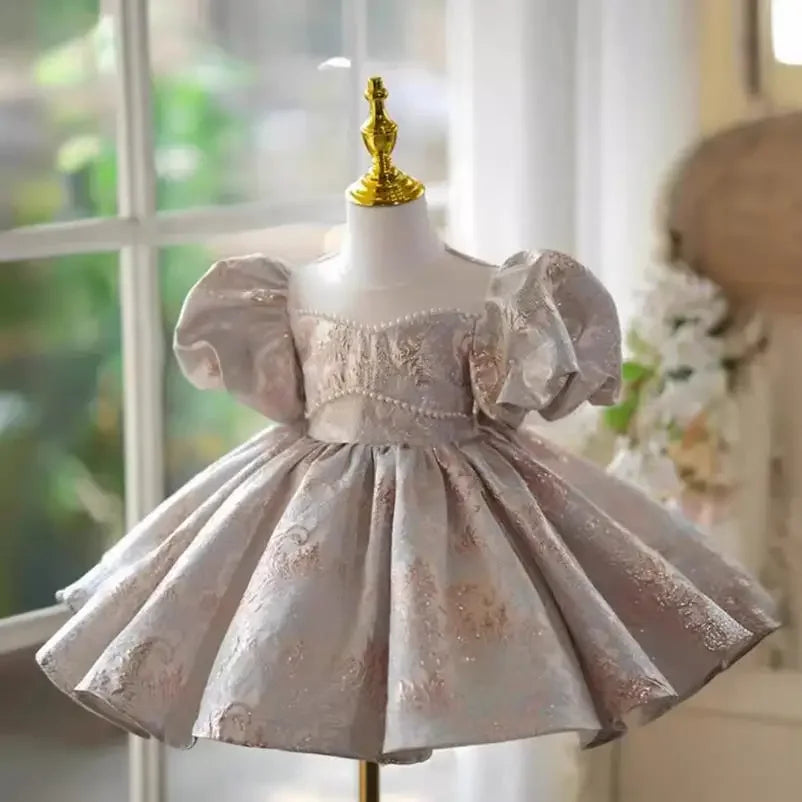 Children's Princess Ball Gown – Flower Girl Dress for Weddings and Birthday Parties
