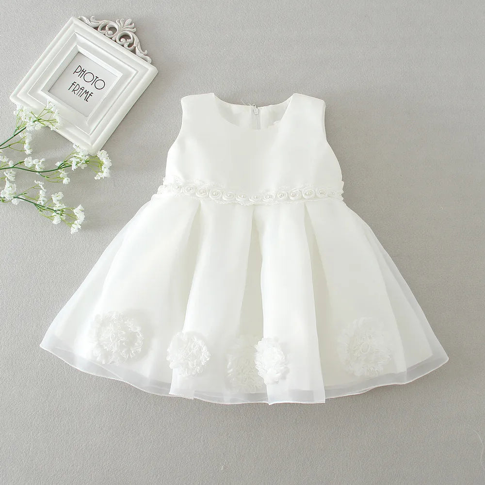 Baby Girls- Princess Dress, Bridesmaid Dresses For Wedding & Girl Baptism Clothes