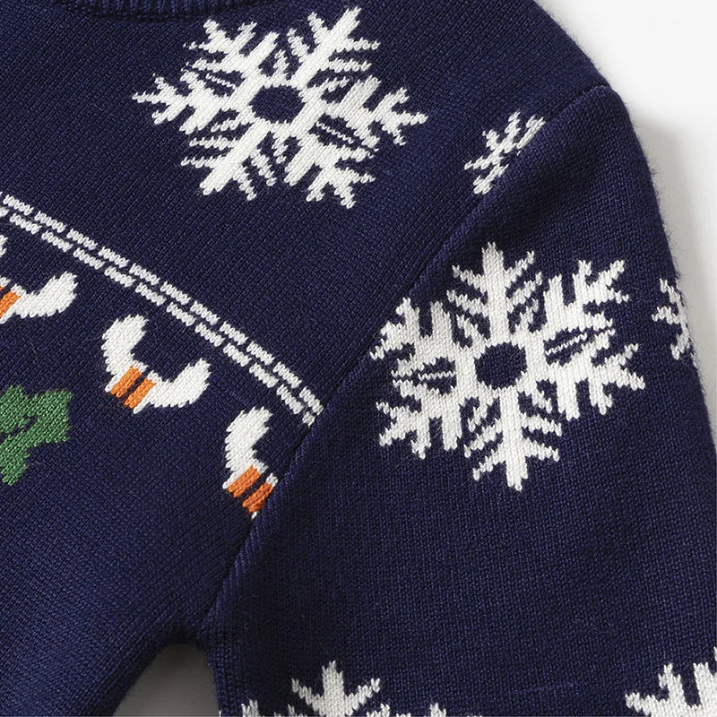 Kids' Christmas Sweaters – Warm Knitted Pullover for Boys & Girls