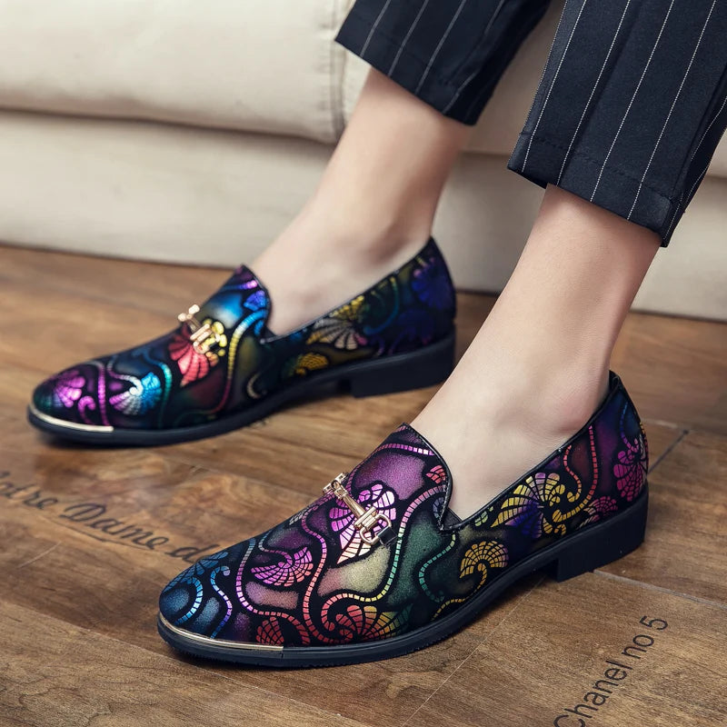 Spring Autumn Men's Formal Oxfords Shoes – British Style Casual Luxury