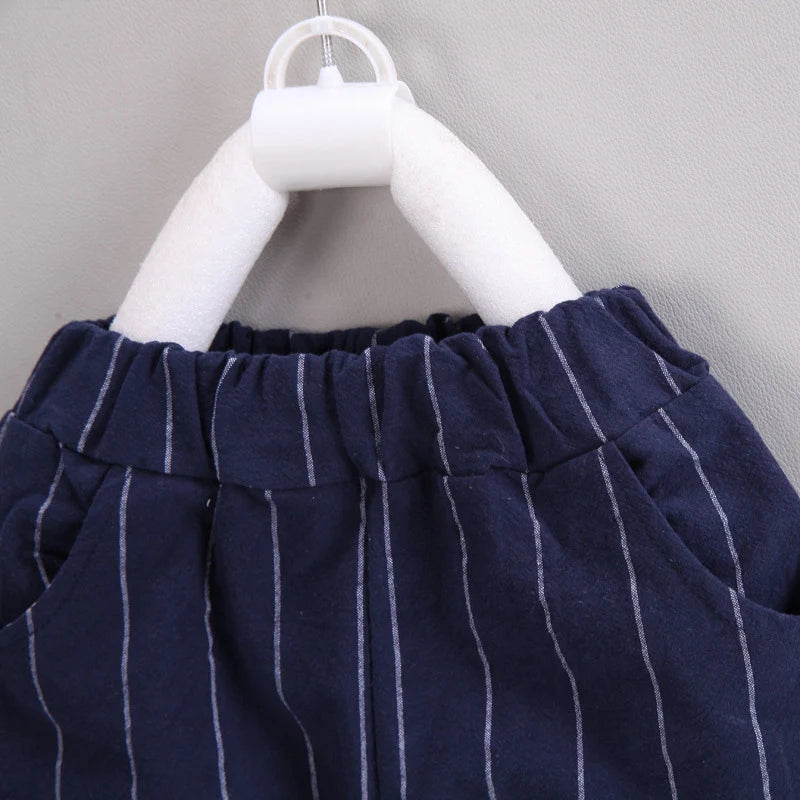 Baby Boys Formal Set – Shirt + Shorts for Summer.