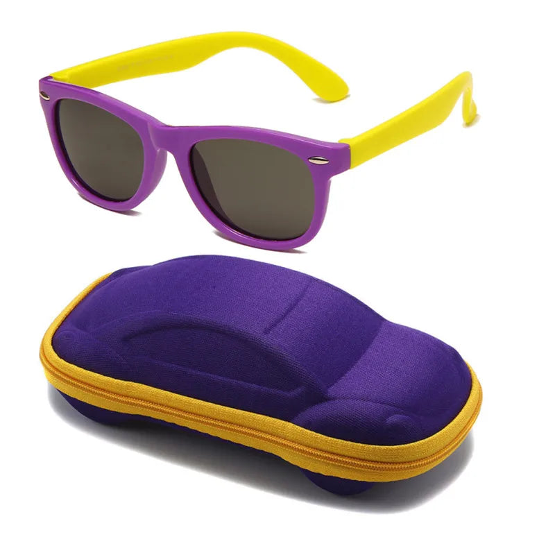 Classic Kids UV400 Silicone Sunglasses for Boys & Girls