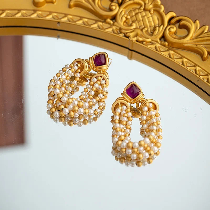 Luxury Tassel Earrings for Women – Elegant Party Jewelry