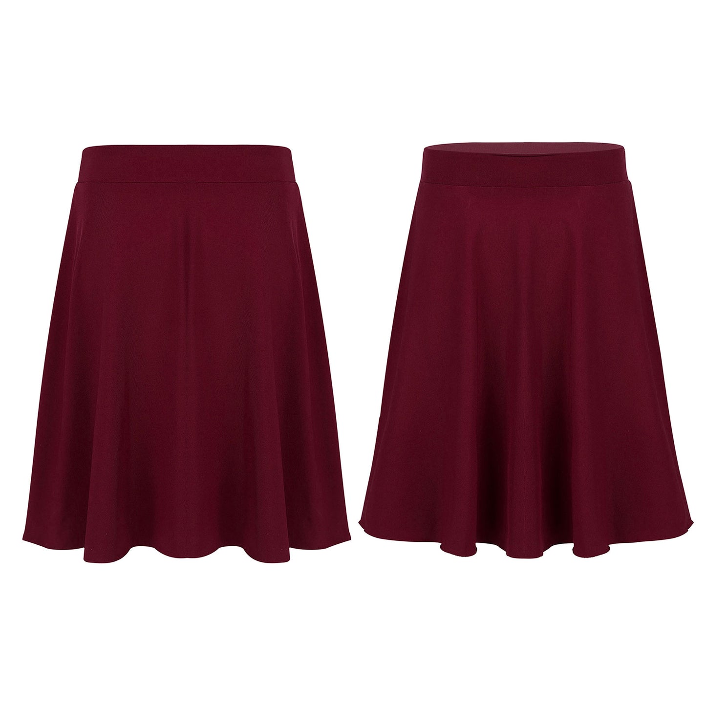 Big Girls' Knee-Length A-Line Skater Skirt