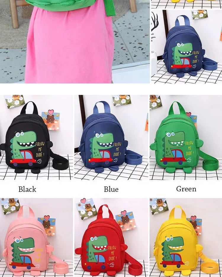 Cute Dinosaur Anti-Lost Toddler Backpack