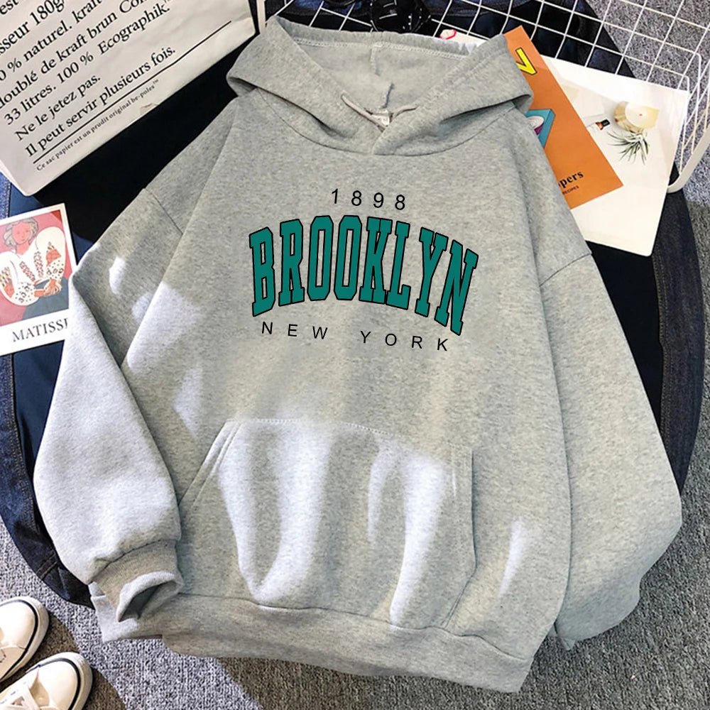 Women's 1898 Brooklyn New York Hoodies