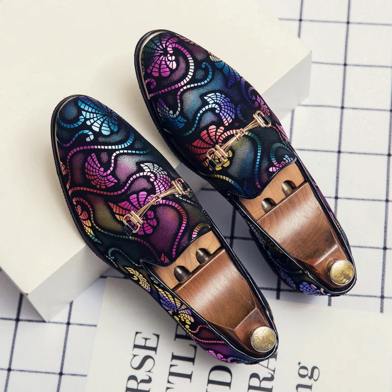 Spring Autumn Men's Formal Oxfords Shoes – British Style Casual Luxury